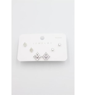 Northcity Çoklu Set Küpe - Gümüş
