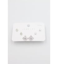 Northcity Çoklu Set Küpe - Gümüş