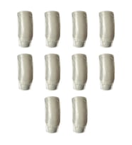 Omeyva Renkli Sert Mika Plastik Kristal Bardak - Gümüş Gri - 6 Oz / 180 CC - 250 Adet