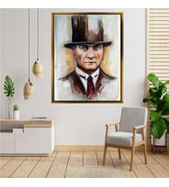 ÇERÇEVELİ ATATÜRK TABLO S327