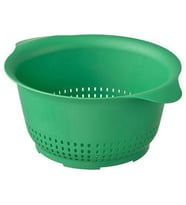 Süzgeç, Yeşil Renk 24 Cm MeridyenDukkan Kevgir IKEA Süzgeç Mutfak Gereçleri