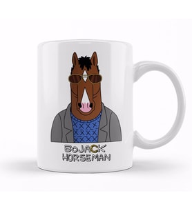 Bojack Horseman 010 Kupa Bardak Porselen