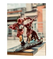 DC Flash Figür 3'lü Flash Masaüstü Dekoratif Obje Büyük Boy