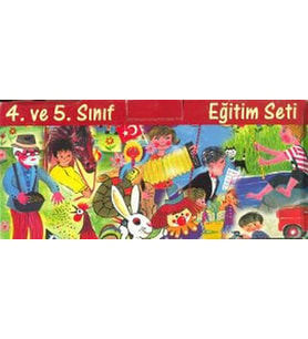 4. Ve 5. Sınıf Eğitim Seti (50 Kitap Kutulu) (Krem)