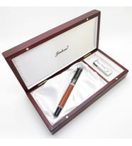 Yüzüncü Yıl (100. Yıl) Özel Set - Ahşap Premium Kutu + Roller Kalem + Usb Bellek Set - İsme Özel (Karışık)