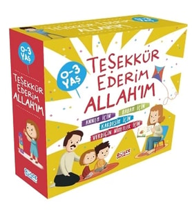 Teşekkür Ederim Allah'ım (4 Kitap Takım)