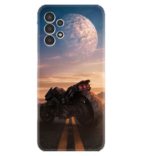 Samsung Galaxy M14 Kılıf Silikon Desen Özel Seri Motor 1621
