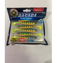 LUCKY  JOHN  BASARA 3D SOFT  SWİM  3.5'' (8.89 CM ) PG01  6P SİLİKON  YEM