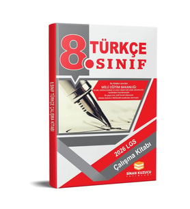 Sinan Kuzucu 8. Sınıf Türkçe Çalışma Kitabı 2026 Özel Baskı