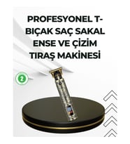 Mey İthalat® Su Geçirmez Daling Saç ve Sakal Tıraş Makinesi