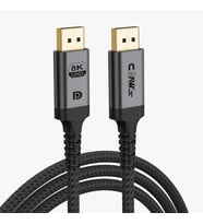8K UHD DisplayPort v1.4 32.4 Gbps / 24K Gold/Alüminyum Gövdeli 8K 60Hz-4K 120Hz-2K 240HZ-FHD 240Hz Destekli G-Sync & FreeSync 2 Metre Premium DisplayPort Kablo (C-DPP-B1)