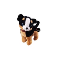 Havlayan Ayakta Durabilen Sesli Köpek Peluş Oyuncak Uyku Arkadaşı Hediyelik Peluş 35 cm (Çok Renkli)