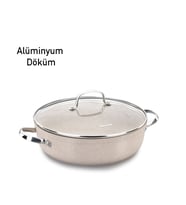 Korkmaz Granita 24x6.5 cm Kısa Tencere A1854