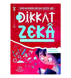Dikkat Zeka DBS (5+ Yaş) - Mehmet Türkdoğan - Dikkat ve Zeka Akademisi Yayınları
