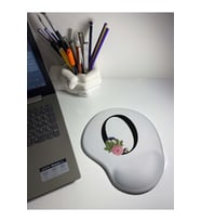 Harf Bakılı Bilek Destekli Mouse Pad