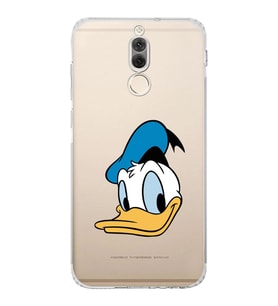 Huawei Mate 10 Lite  Kamera korumalı Kapak Donald Duck Tasarımlı  Şeffaf Kılıf
