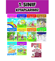 Ata 1.Sınıf 2.Dönem Yeni Nesil Sorularla Çıtır Çıtır Soru Bankası + 10 lu Okuma Hikaye Seti 2