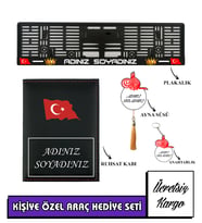 İSİMLİ PLAKALIK KİŞİYE ÖZEL ARAÇ PLAKALIK-RUHSAT KABI-SPOTİFY AYNA SÜSÜ-ANAHTARLIK