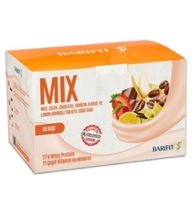 Barifit Protein Tozu Mix Paket 30'lu