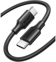 USB C to USB C 3A Hızlı Şarj ve Data Kablosu Siyah 2 Metre