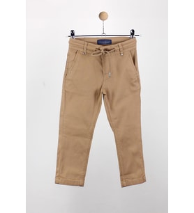 Erkek Çocuk Regular Fit Jogger Pantolon Kahverengi