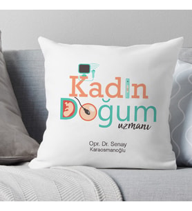 Kişiye Özel Kadın Doğum Uzmanlarına Özel Yastık