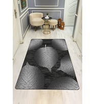 Modern Desenli Dijital Baskı Kaymaz Taban Halı H0188
