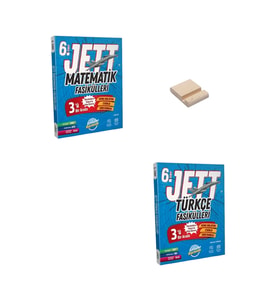 6. Sınıf JETT Matematik ve Türkçe Fasikülleri