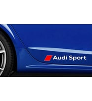 Au di Sport stickeri çift renk 3 adet