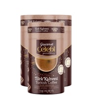 Gourmet Çelebi Türk Kahvesi 3'lü Paket - 250 Gr x 3 Adet