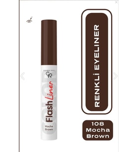 Golden Rose Flash Liner Colered Eyeliner No:108 Mocha Brown - Renkli Eyeliner