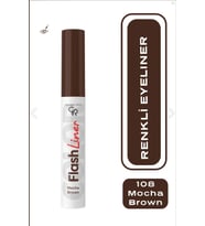 Golden Rose Flash Liner Colered Eyeliner No:108 Mocha Brown - Renkli Eyeliner