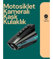 Golook Destekli Motosiklet Kask Kamerası - 50 Saat Pil, Geniş Açı