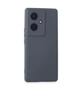 Vivo V29 Lite Kılıf Nano İçi Kadife Silikon - Gri