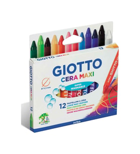 Fila Giotto Cera Maxi - Jumbo Mum Boya 12 Renk