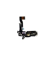 Apple iPhone 12 Pro İle Uyumlu Şarj Soketi (Siyah)