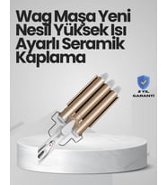 Bukle Saç Maşası - Kolay Kullanım, Sağlıklı Bukleler Yüksek Isılı