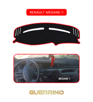 RENAULT Megane-1TORPİDO KORUMA HALISI KIRMIZI KENAR