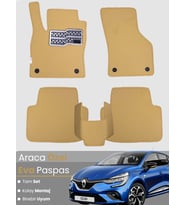Renault Clio 5 Hatchback (2020-2025) Uyumlu EVA Paspas Tam Set – Birebir Uyum,Araca Özel Tasarım