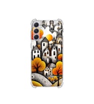 PrintiFy Samsung Galaxy A54 ile Uyumlu Düşlerin Dansı Serisi Göçebe Şatolar Tasarımlı Uv Baskılı Köşe Korumalı Antişok Kılıf