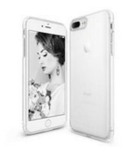Ringke Slim Frost iPhone 7/8 Plus ile Uyumlu KIlıf White (Beyaz)