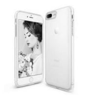 Ringke Slim Frost iPhone 7/8 Plus ile Uyumlu KIlıf White (Beyaz)