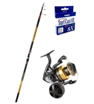 Okuma Savant - Shimano Socorro Surf Olta Seti (Renksiz)