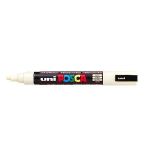 Uni Posca PC-5M Boyama Markörü 1.8-2.5 mm FİLDİŞİ 