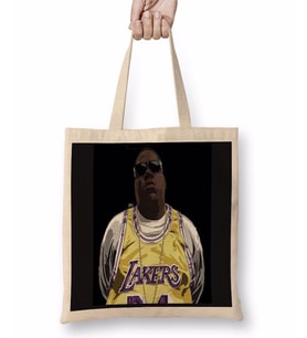 Notorious Big Bez Çanta Uzun Saplı