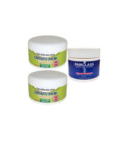 2 Adet Çörek Otu 200 ml Ağrı Kremi Green + 150 ml Kuyruk Yağı Kremi Painclass Vücut Ağrılarını Rahatlatıcı Set