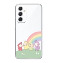 Samsung Galaxy A24 Uyumlu Teletubbies Desenli Şeffaf Telefon Kılıfı