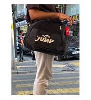 Jump Siyah Çanta Jçnt 1101 Spor Seyahat Çanta SİYAH BEYAZ