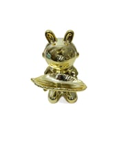 Astronot Tavşan Sepetli (Gold - Ekru)