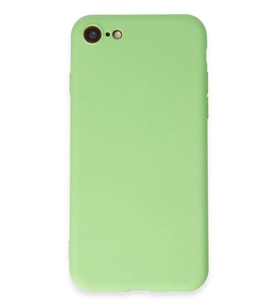 Mey İthalat® iPhone 7 Kılıf First Silikon - Açık Yeşil